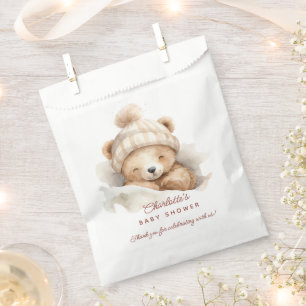 Snuggle Bear Baby Showbeutel Geschenktütchen