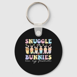 Snuggle Bunnies sind meine Lieblings-Ostermutter v Schlüsselanhänger