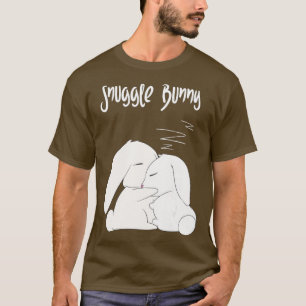 Snuggle Bunny - Funny Sleeping Rabbits T-Shirt
