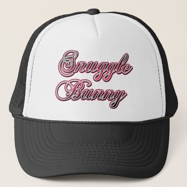 Snuggle Bunny Truckerkappe (Vorderseite)