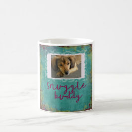 Snuggle-Freund-kundenspezifische aquamarine Tasse