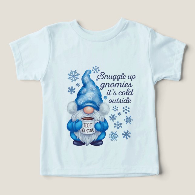 Snuggle Gnomies Bella+Leinwand Kleinkind Dreimisch (Design Vorderseite)