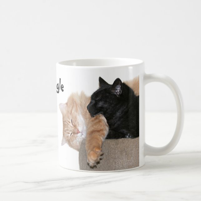 Snuggle-Kätzchen Tasse (Rechts)