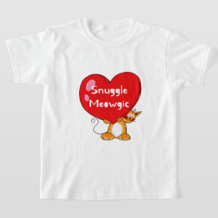 Snuggle Meowgic Funny Cat Pub Art T-Shirt