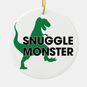 Snuggle-Monster Keramik Ornament