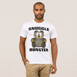 SNUGGLE MONSTER T - Shirt, Teddybär T-Shirt