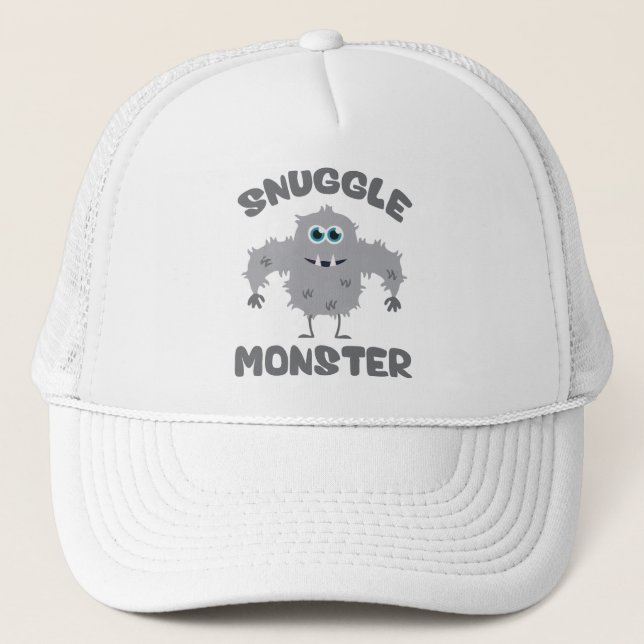Snuggle Monster Truckerkappe (Vorderseite)