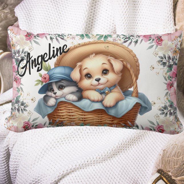 Snuggle Pals Personalisiert Lumbar Kissen (Von Creator hochgeladen)