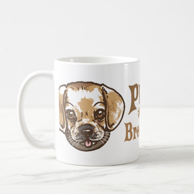 Snuggle Puggle Shirts und Geschenke Tasse (Links)