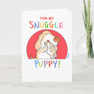 SNUGGLE PUPPY! von Boynton Karte