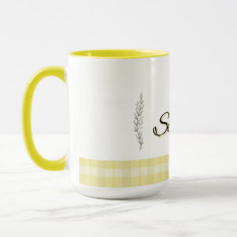 Snuggle Season (in Kariert) Tasse