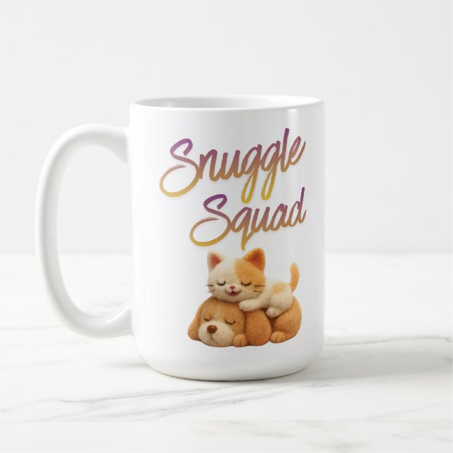 Snuggle Squad  Kaffeetasse (Links)