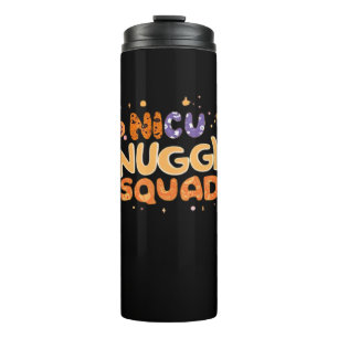 Snuggle Squad NICU Nurse Neonatal Nurse Halloween Thermosbecher