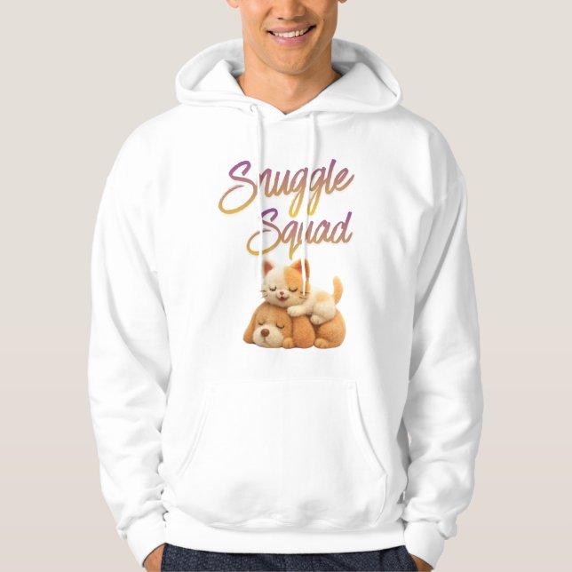 Snuggle Squad T-Shirt Hoodie (Vorderseite)