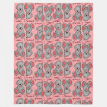 Snuggle Sweet Dreams Teddy-Sweet Kirsche