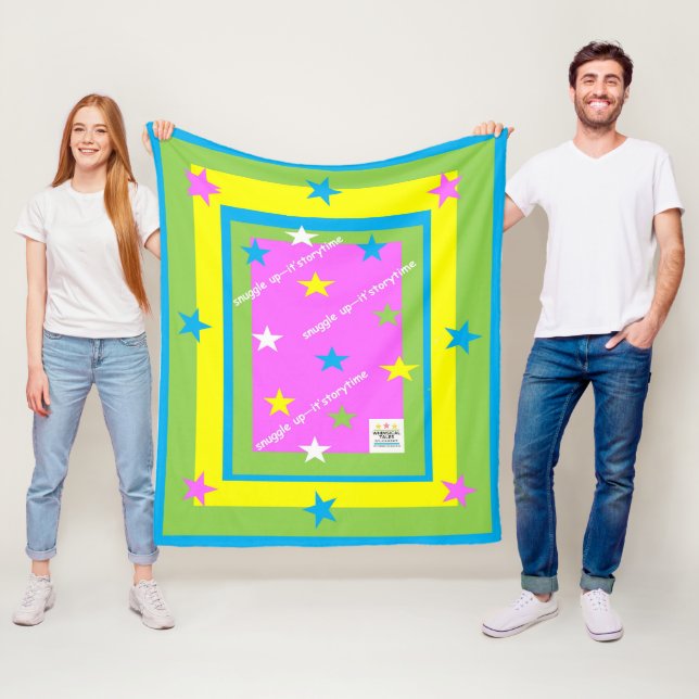 snuggle up - it's storytime blanket fleecedecke (Beispiel)