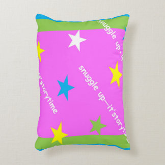snuggle up - it's storytime pillow dekokissen