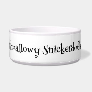 SnuggleNames Custom Pet Bowl - Large Napf