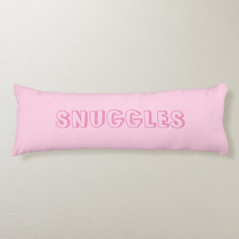 "Snuggles" Hellrosa Seitenschläferkissen