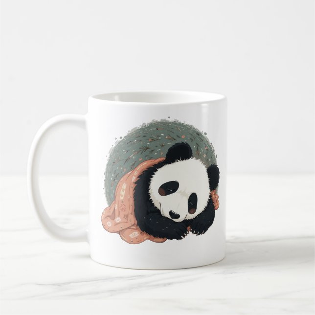 Snuggly Panda Dreams Coffee Tasse (Links)
