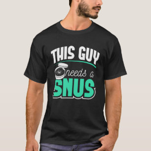 SNUS Geschenk rauchfrei aufhören Rauchen Anti-Niko T-Shirt
