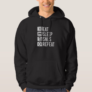 Snus Idea No Smoker Nicotin Rauchloser Tabak Hoodie