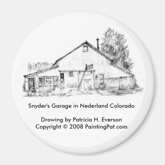 Snyder Garage, Magnet (Vorne)