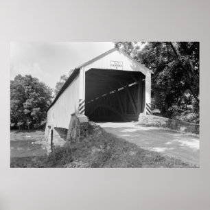 Snyder's Fording Covered Bridge Poster
