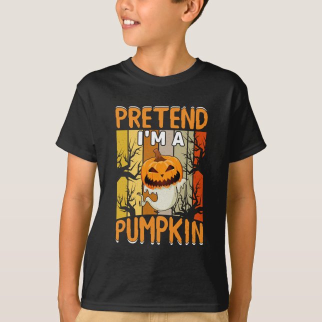 SO, ALS BIN ICH EIN PUMPKIN T-Shirt (Vorderseite)
