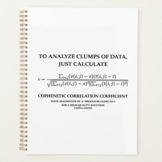 So analysieren Sie die Datenkophenetik von Clumps Planer