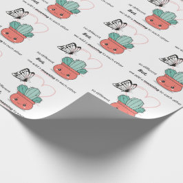 So anders, perfekt zusammen - Niedliche Liebe Geschenkpapier