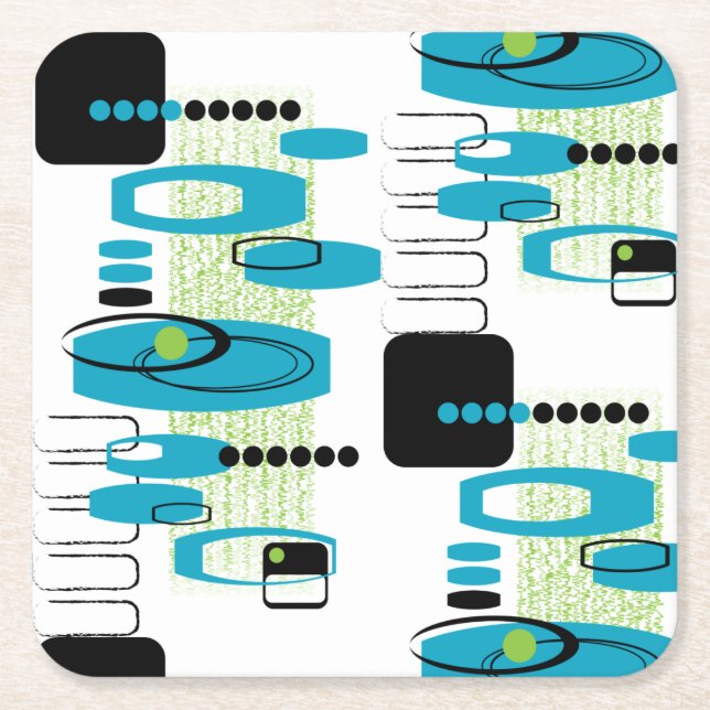 So Angesagt ein Go-Go-Napkins Rechteckiger Pappuntersetzer (Vorderseite)