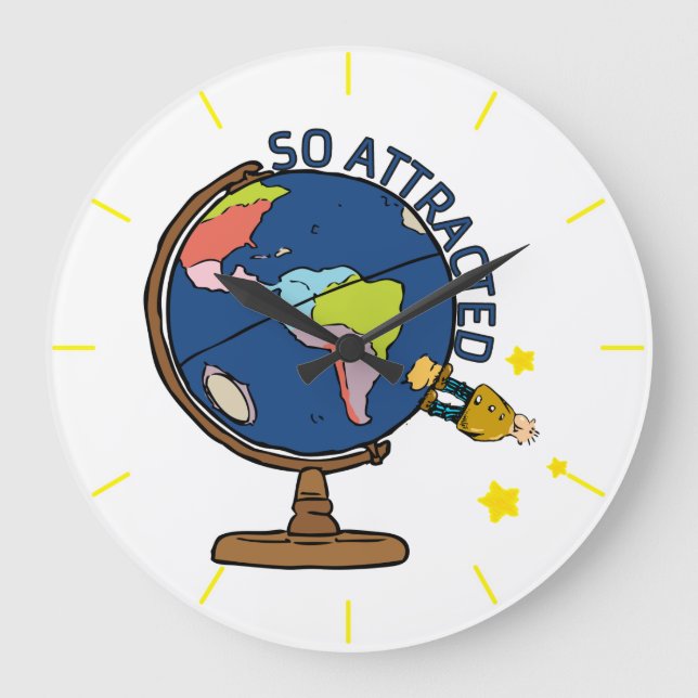 So angezogen große wanduhr (Vorderseite)