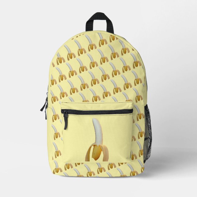 So Bananen Bedruckter Rucksack (Vorderseite)