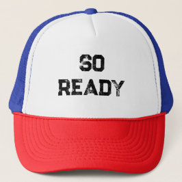 So bereit truckerkappe