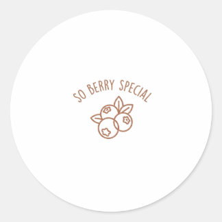 So Berry Special Süßer Vinyl Aufkleber