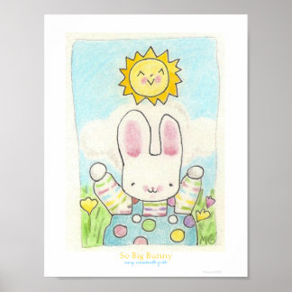 So Big Bunny Poster