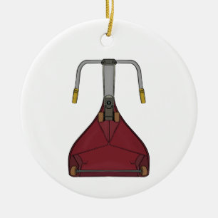 So bin ich in den 70er und 80er Jahren gefahren Keramik Ornament