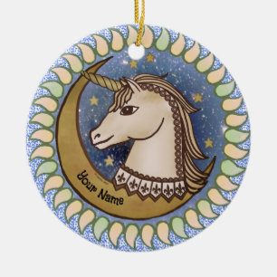 So Brave Einhorn Keramik Ornament