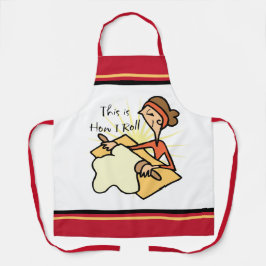 So bringe ich Backen Schürze