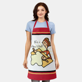 So bringe ich Backen Schürze