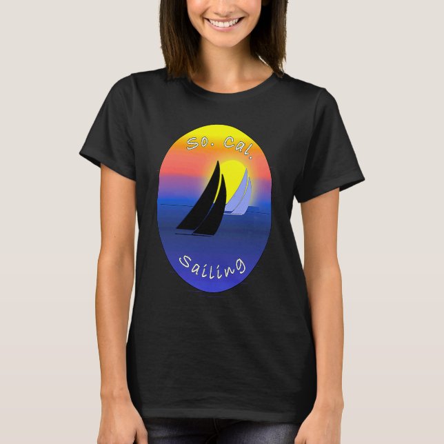 So Cal Sailing Printed On Back T-Shirt (Vorderseite)