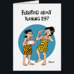 So-Called "29th" Birthday Again<br><div class="desc">Funny 30th something Birthday Greeting Card for Female turning 29 years old again</div>