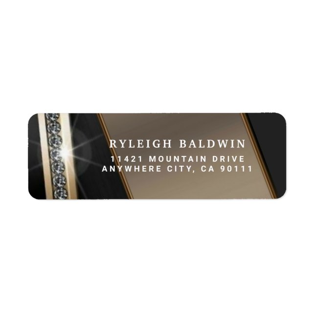 So chic Return Address Label (Vorne)