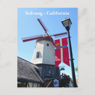 So Cool Solvang Postcard! Postkarte