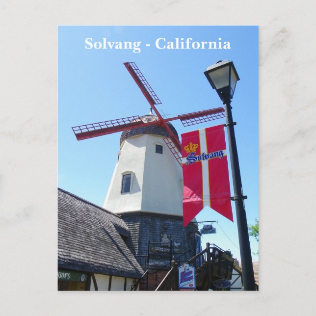 So Cool Solvang Postkarte! Postkarte (Vorderseite)