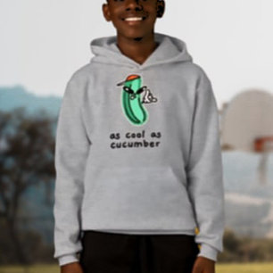 So cool wie eine Gurke – Kinderhoodie Hoodie
