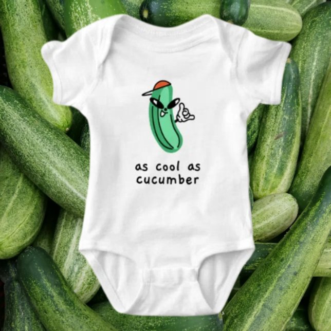 So Cool wie Gurke - Baby Bodysuit Strampler (Von Creator hochgeladen)