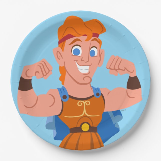 So Cute Hercules Paper Plates Pappteller (Vorderseite)