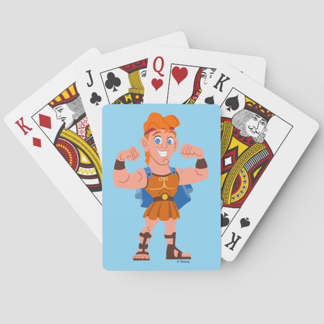 So Cute Hercules Poker Cards Spielkarten (Rückseite)
